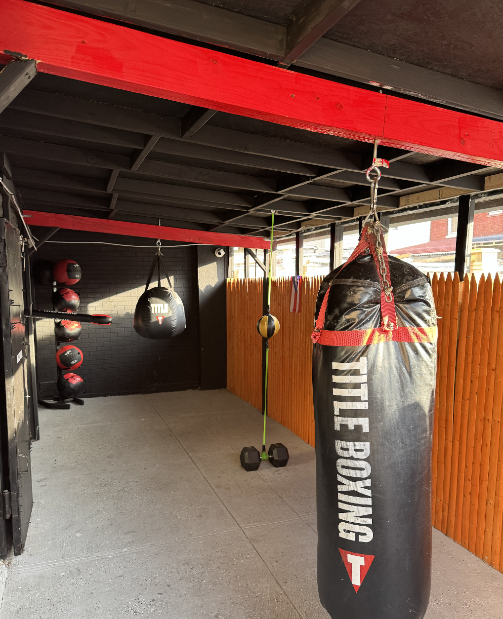 Outdoor Boxing Area